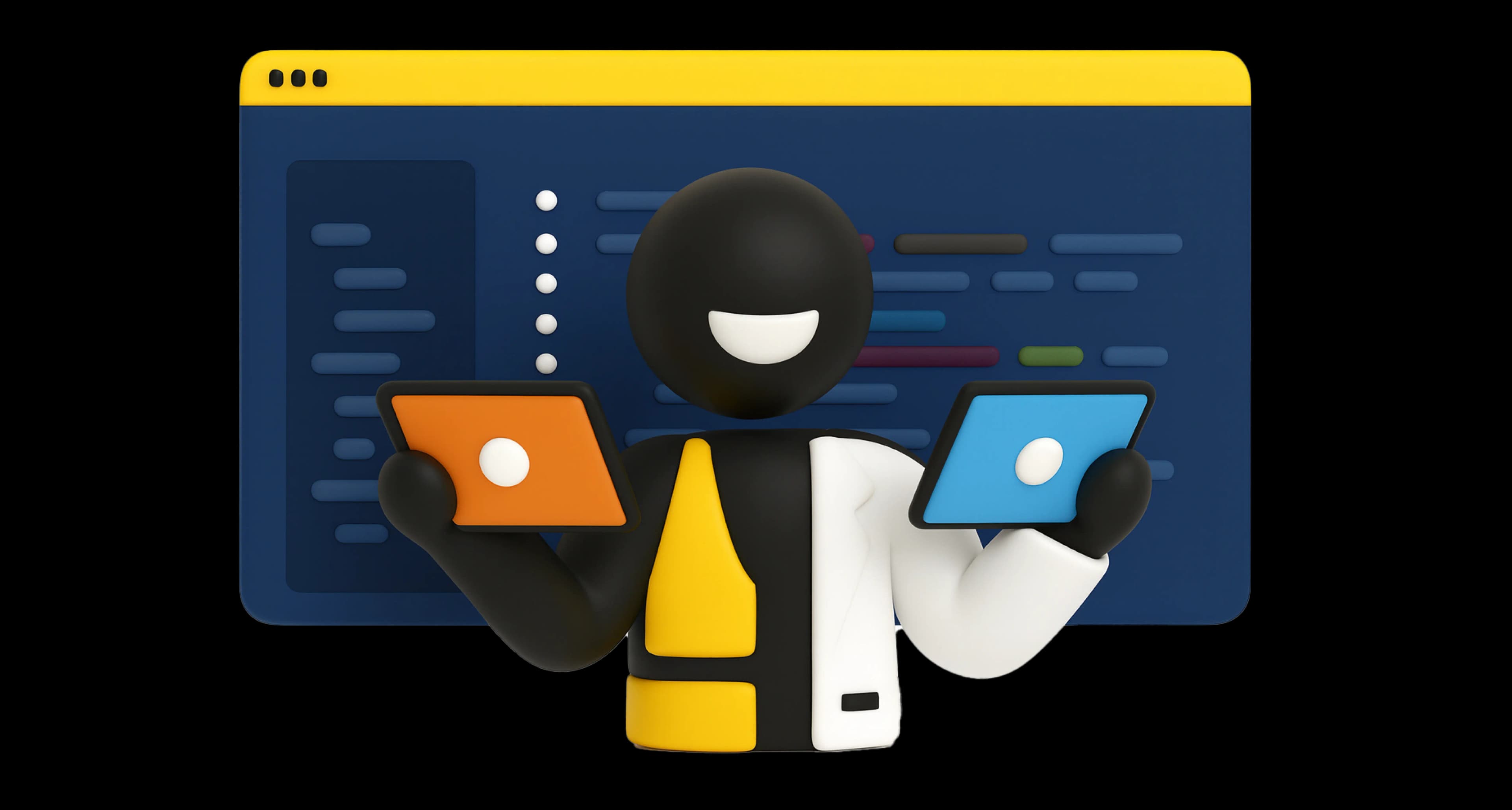 AI engineers developing intelligent systems for biotech labs and manufacturing